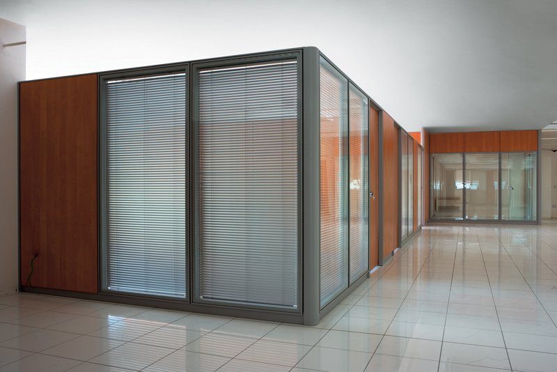 Pareti divisorie per la creazione di ambienti privati