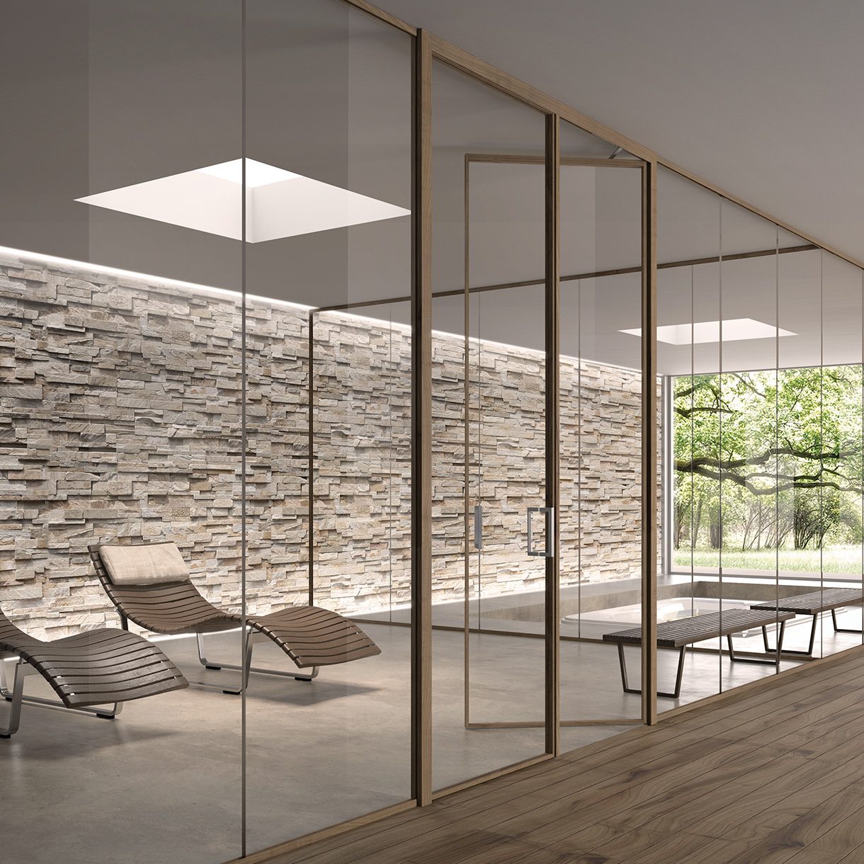 Quando una parete richiama benessere e sicurezza